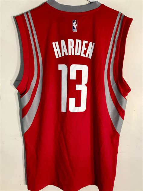 mens houston rockets james harden adidas red alternate replica jersey|James Harden rockets jersey.